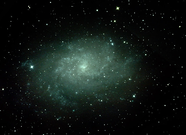 Triangulum Galaxy – 101 stacked images from 2013 to 2021